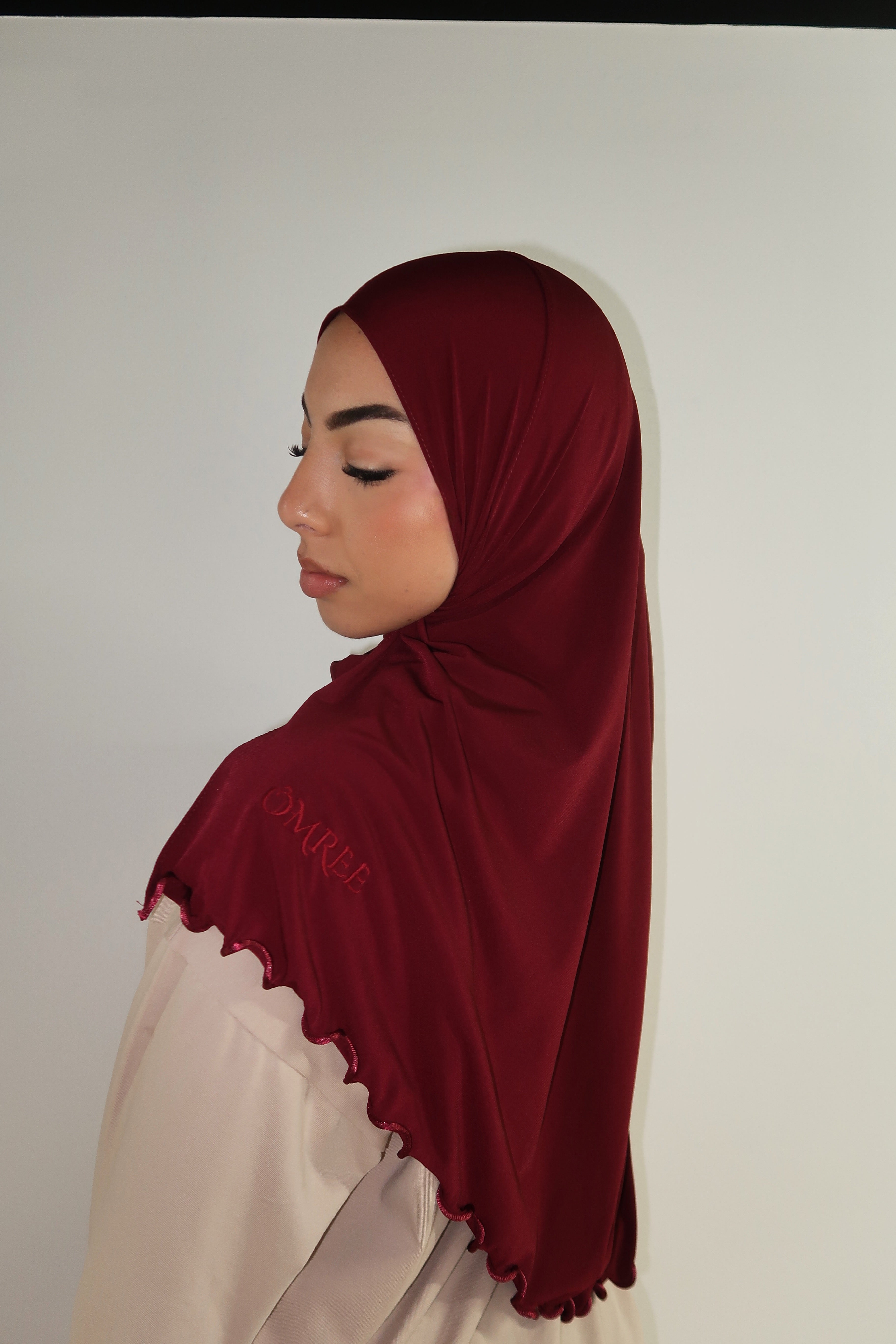 Curly Jersey Premium | Cherry