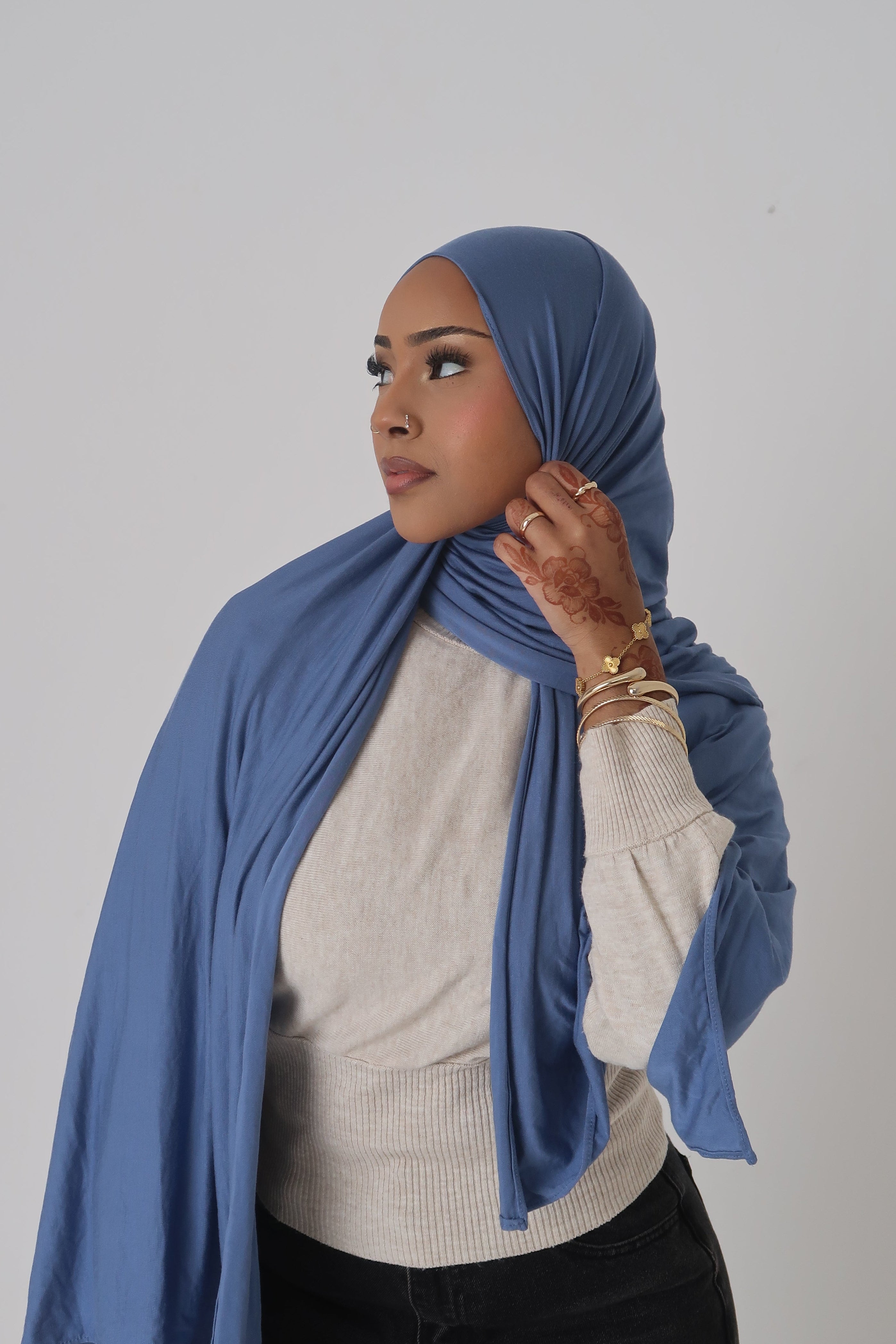 Bamboo Jersey | Denim