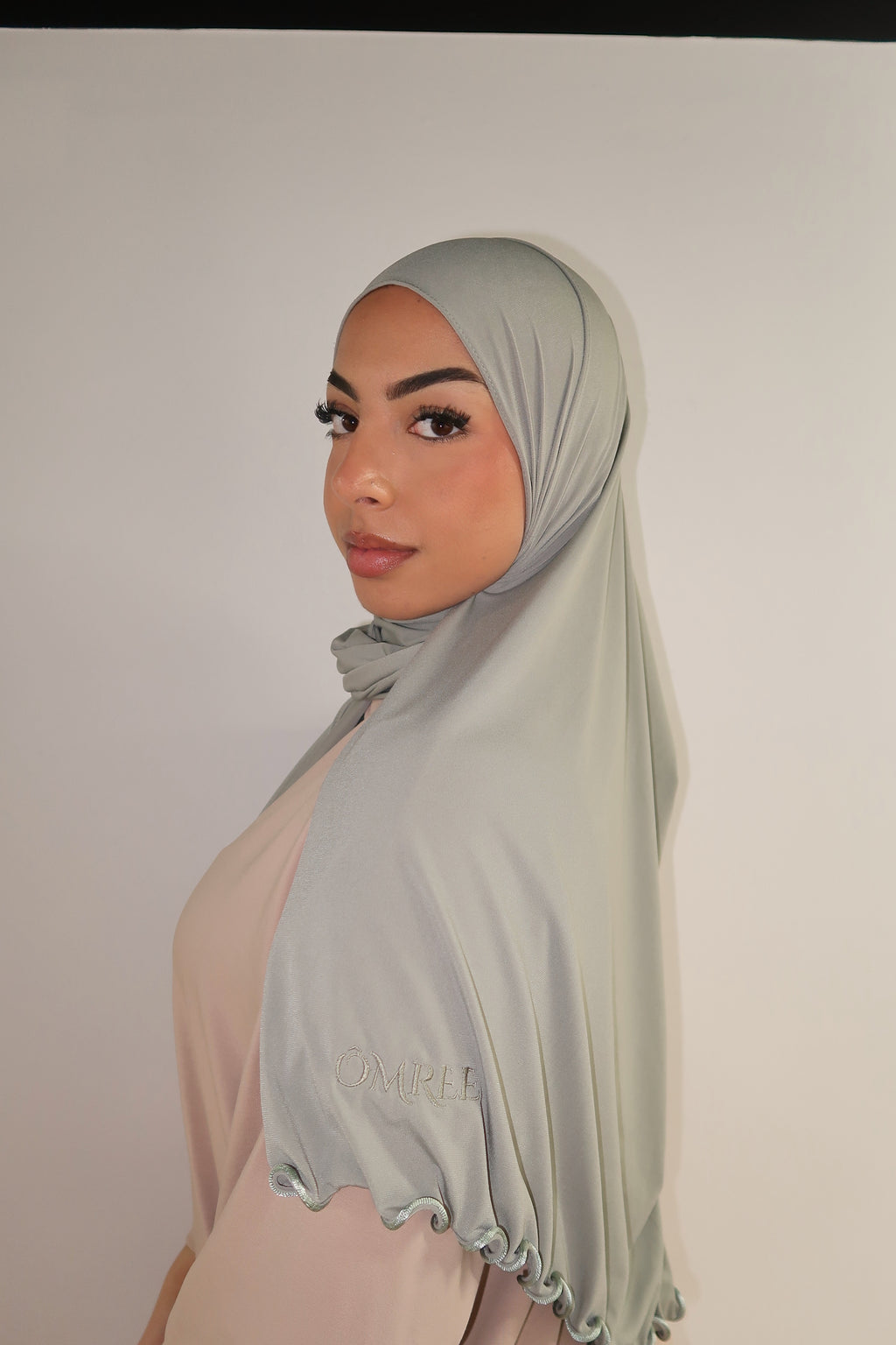 Curly Jersey Premium | Sage