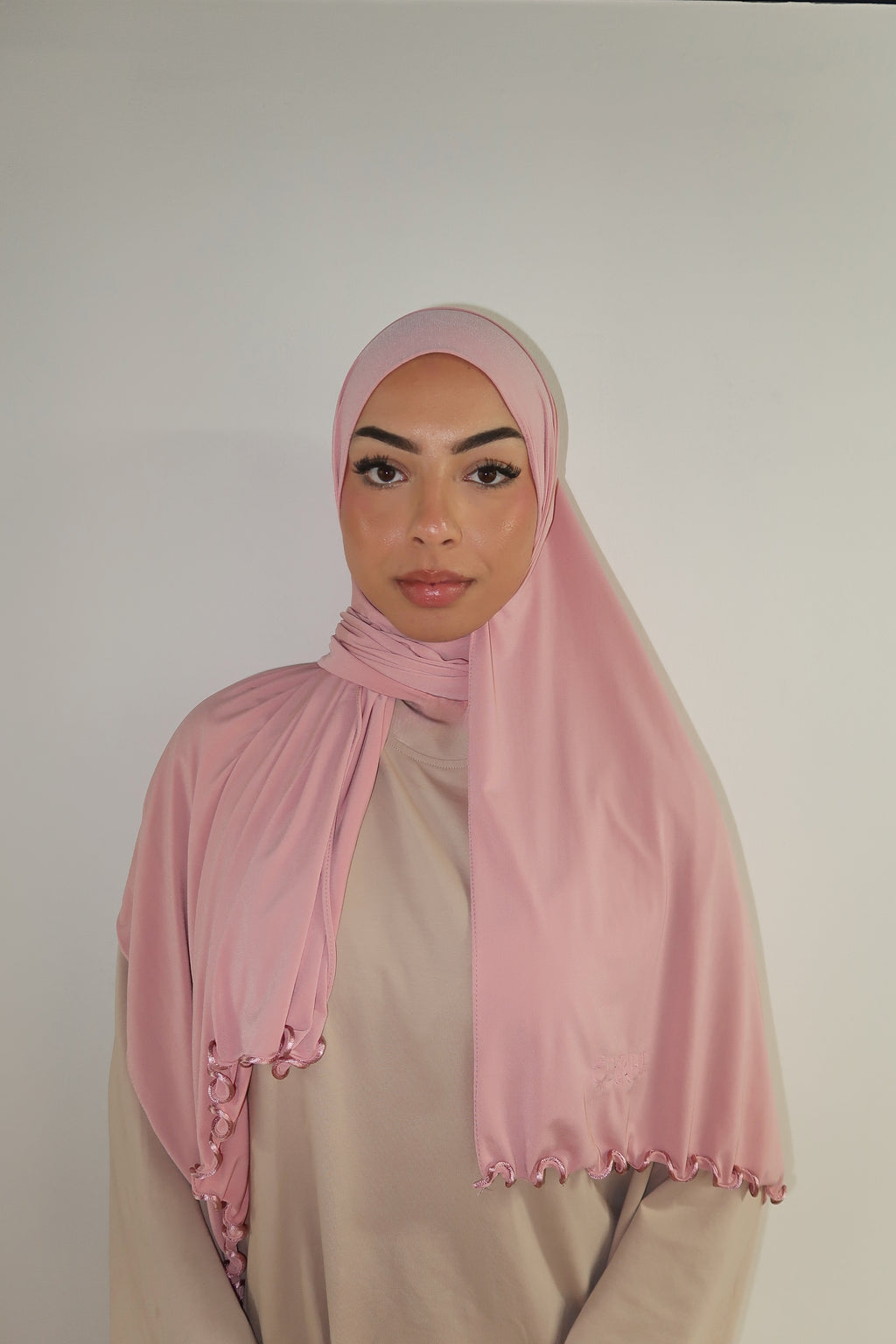 Curly Jersey Premium | Peony