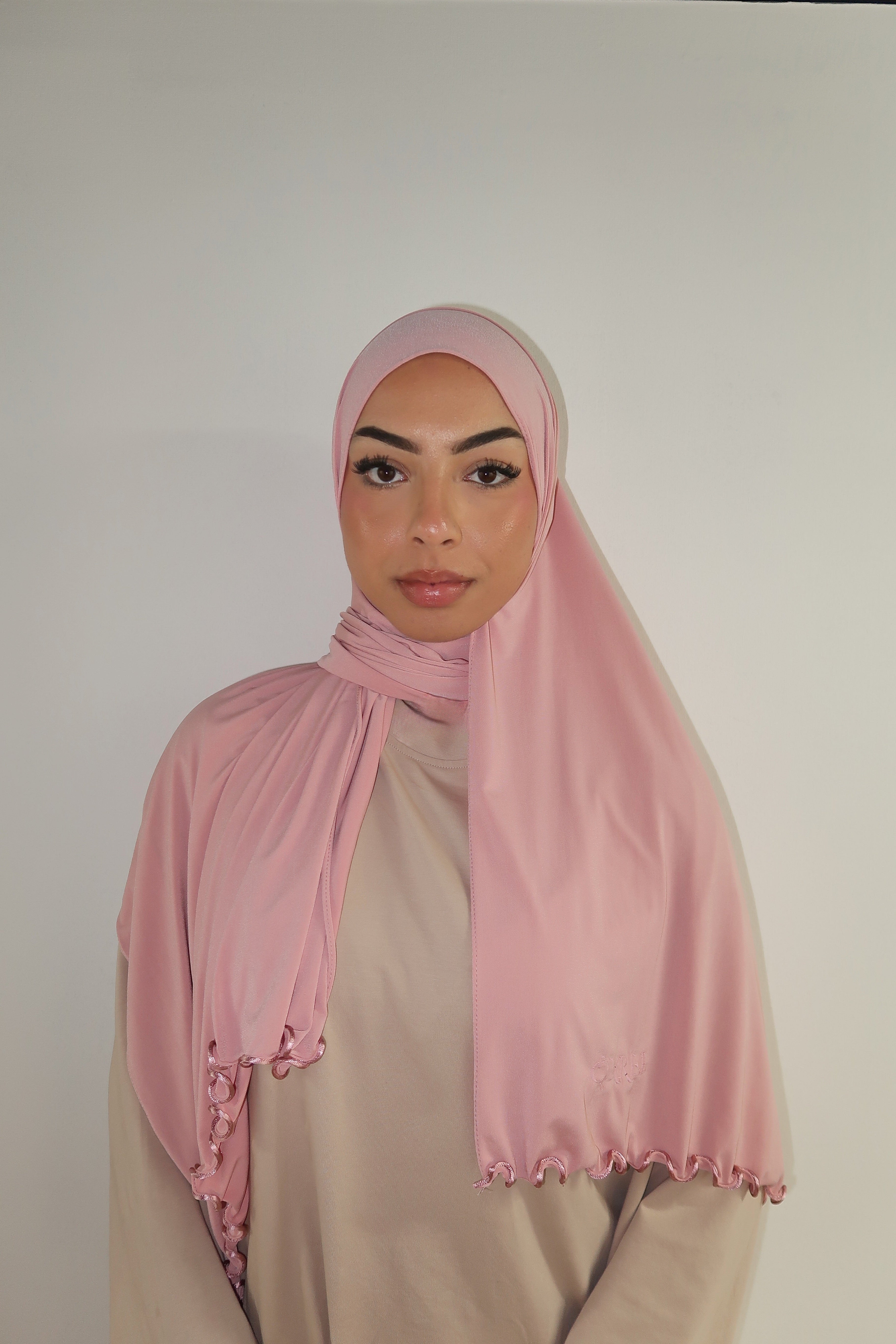 Curly Jersey Premium | Peony