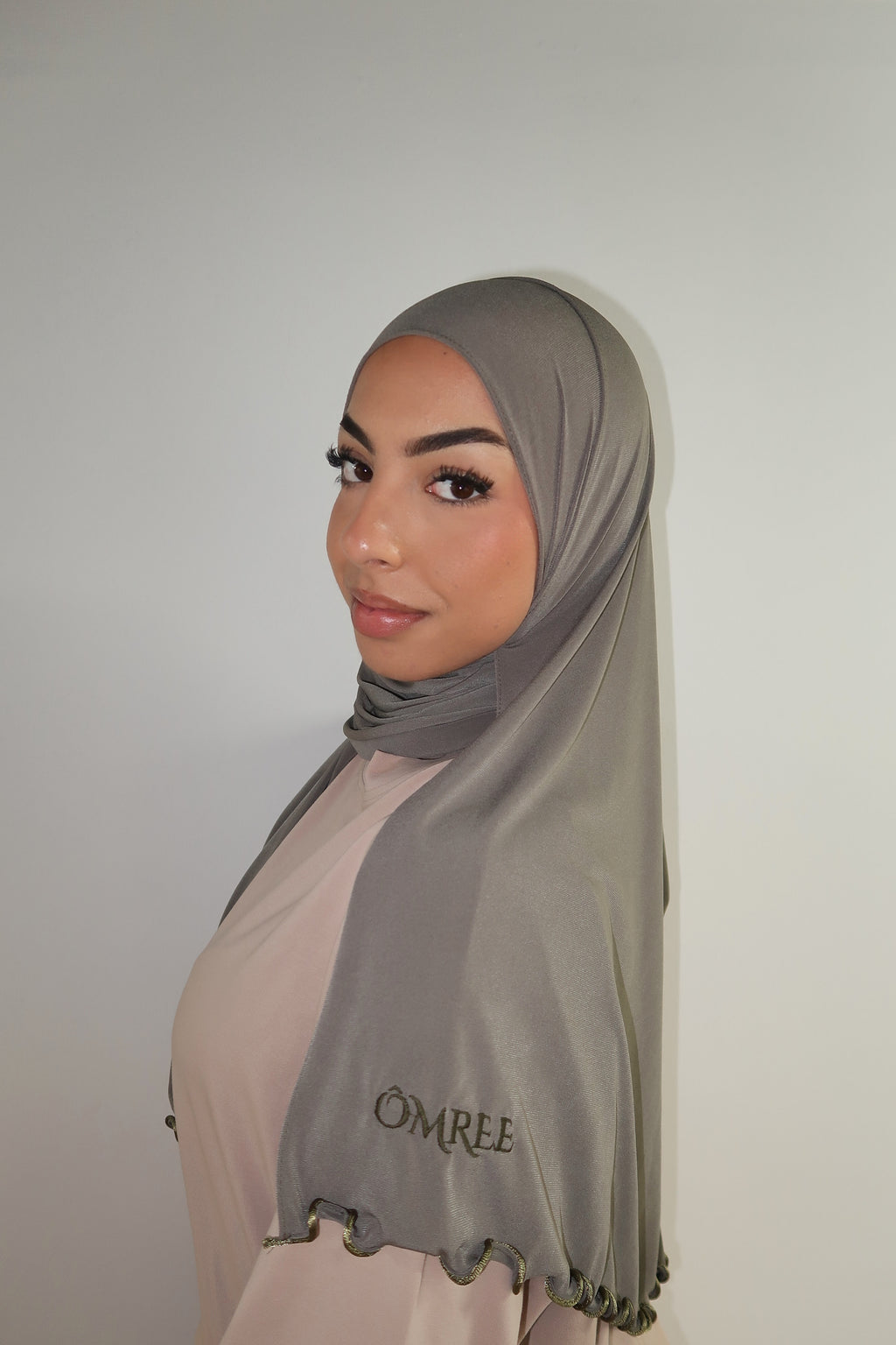Curly Jersey Premium | Khaki